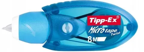 Korektor myszka w taśmie niebieski Tipp-Ex Mico tape twist 8m