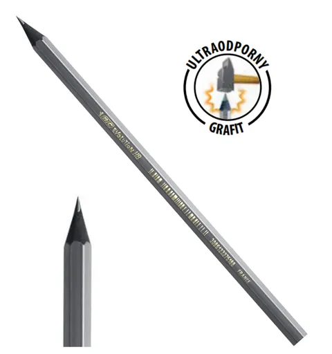 Ołówek niełamliwy HB czarny BIC Evolution Black
