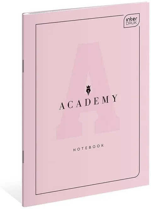 Zeszyt notes A6/32k w kropki Academy Interdruk