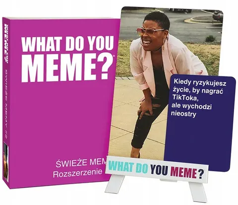 What do you meme? - dodatek rozszerzenie nr 2 gra imprezowa towarzyska