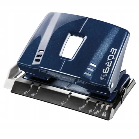 Dziurkacz do 25 kartek MAPED ADVANCED granatowy /620312/