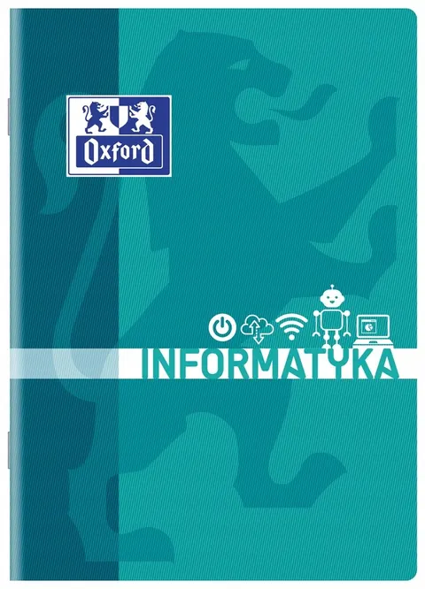 Zeszyt Oxford INFORMATYKA tematyczny A5/60k kratka