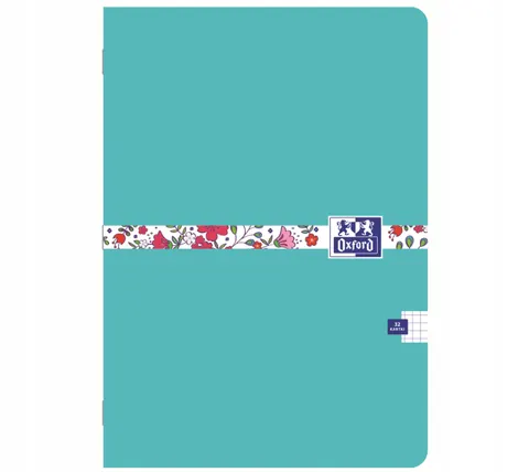 Zeszyt Oxford pastel soft floral A5/32k kratka