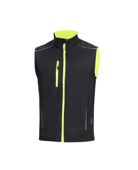 Kamizelka softshell Ardon VISION, czarno-żółta