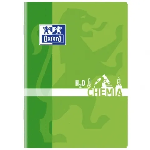 Zeszyt tematyczny A5/60 kratka posiada adresówkę CHEMIA 90g OXFORD 1szt. /400092590/