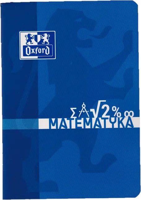 Zeszyt Oxford MATEMATYKA tematyczny A5/60k kratka