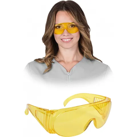 Okulary ochronne GOG-ICER-LIGHT żółte