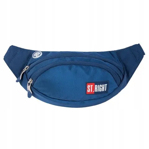 Saszetka nerka na pasek granatowa 2 komory St. Right Navy Blue