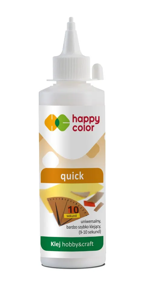 Klej szybkoschnący magiczny płynny Quick 250g Happy Color