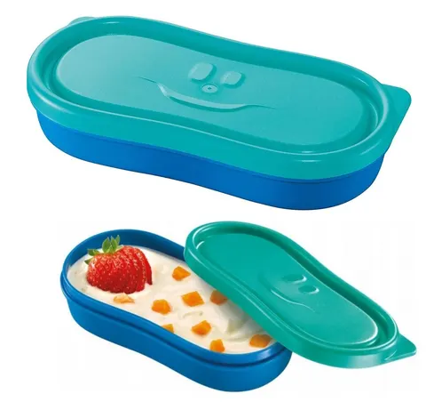 2x mini śniadaniówka lunchbox snack Maped Picnik Concept Kids niebieskie