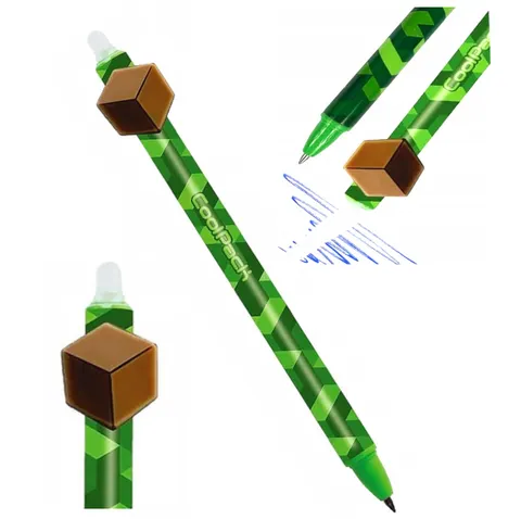 Długopis zmazywalny MINECRAFT automatyczny CoolPack Pixel
