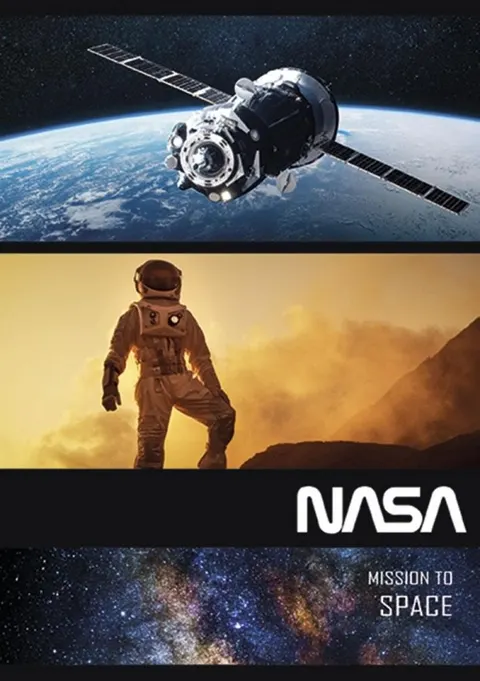 Zeszyt A5/32k kratka NASA kosmos matowy UniPap