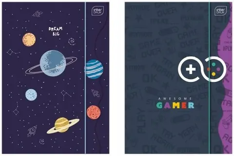 Teczka z gumką A4 chłopięca SHAPE boys Interdruk