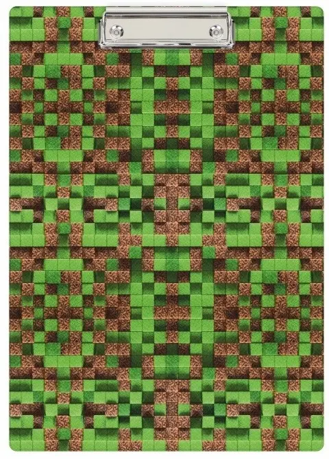 MINECRAFT deska podkładka z klipsem A4 pixel clipboard Biurfol