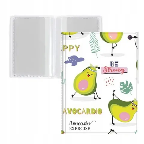 Okładka etui mini na dokumenty karty avocado Biurfol