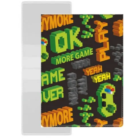 Okładka etui na legitymację szkolną dokumenty Game Biurfol