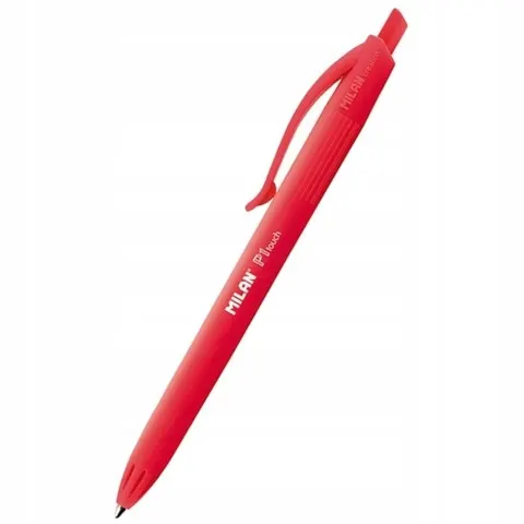 Długopis czerwony P1 touch Milan