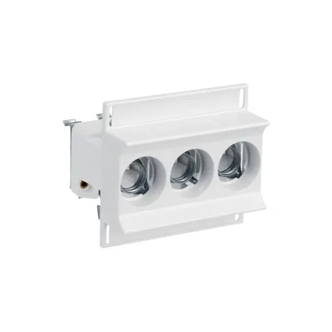 Gniazdo bezpiecznika 3 x D01 max 16A 400V 3P - na szynę TH35