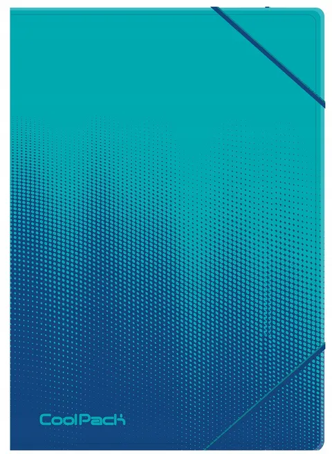 Teczka z gumką A4 plastikowa CoolPack gradient ocean