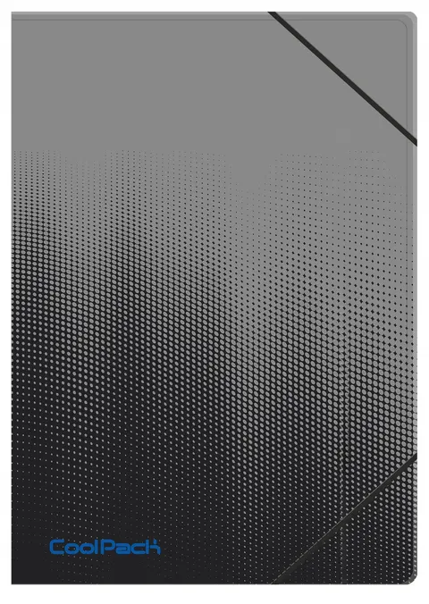 Teczka z gumką A4 plastikowa CoolPack gradient grey