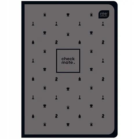 Zeszyt A5/96k kratka CHESS Soft Touch Interdruk