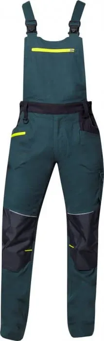 Spodnie ogrodniczki Ardon 4Xstretch® ciemno-zielona