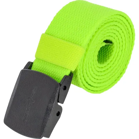 Pasek belt-flar żółty 120 cm
