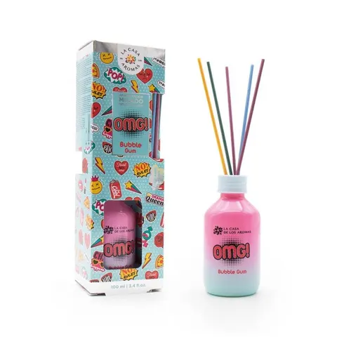 LA CASA DE LOS AROMAS POP! Patyczki zapachowe OMG! BUBBLE GUM, 100 ml