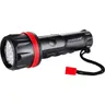 Latarka ręczna MacTronic LED gumowa 7 diod CZARNO-ŻÓŁTY