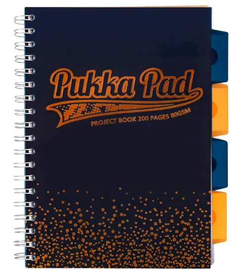 Kołozeszyt Pukka Pad B5 4 przekładki 100k blush navy
