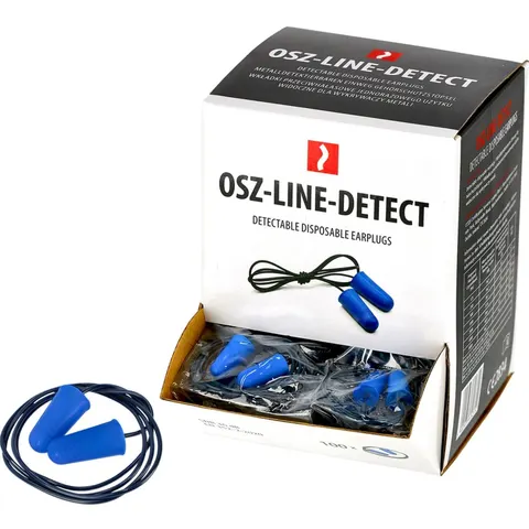 Wkładki przeciwhałasowe osz-line-detect niebieski uni (5-11 mm)