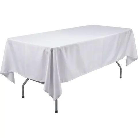 Obrus abclo biały 100x100 cm