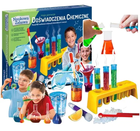 Zabawka edukacyjna Moje Pierwsze Doświadczenia Chemiczne Clementoni