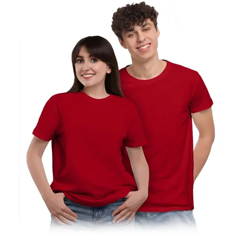 T-shirt r810 czerwony