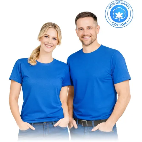 T-shirt damski rpure810 niebieski