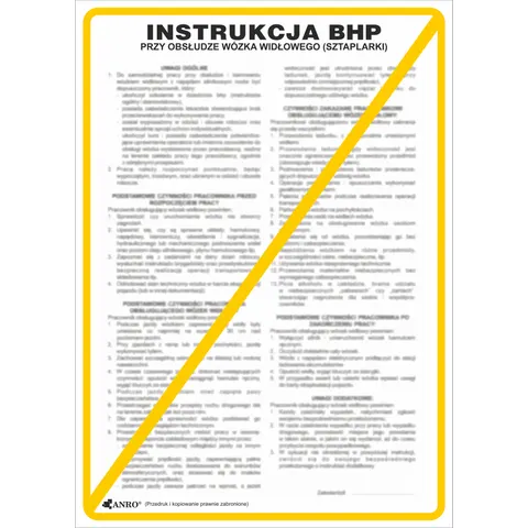 Znak bezpieczeństwa z-ibt04 250x350 mm