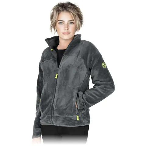 Damska bluza ochronna z polaru POLSHEEP 2XL GRAFITOWY