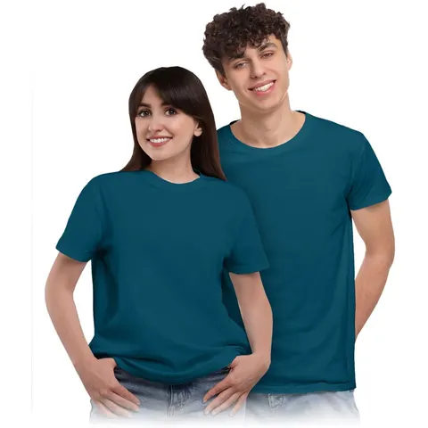 T-shirt r810 niebieski oceaniczny