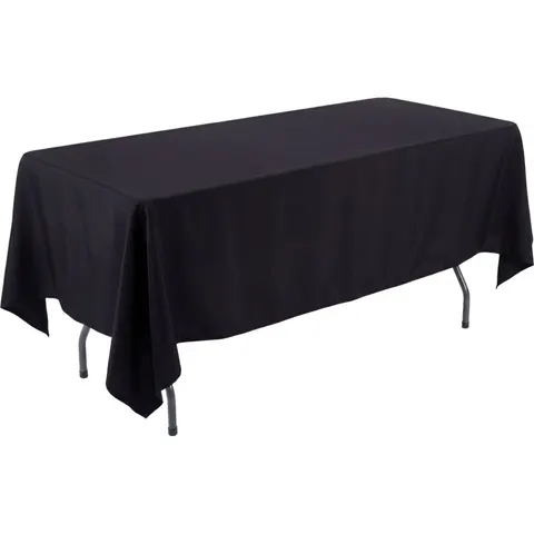 Obrus abclo czarny 100x100 cm