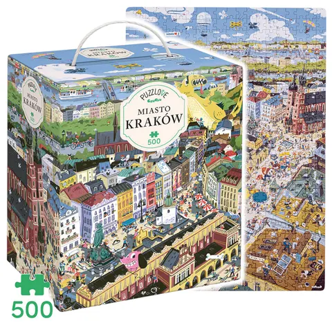 Puzzle MIASTO KRAKÓW CzuCzu 500 elementów 9+ puzzle rodzinne