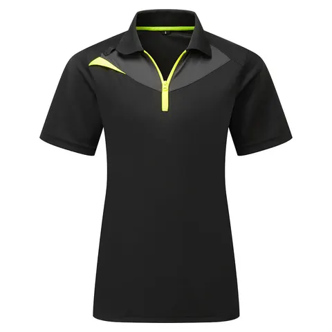 Koszulka polo damska DX4 S/S DX409BKR czarny