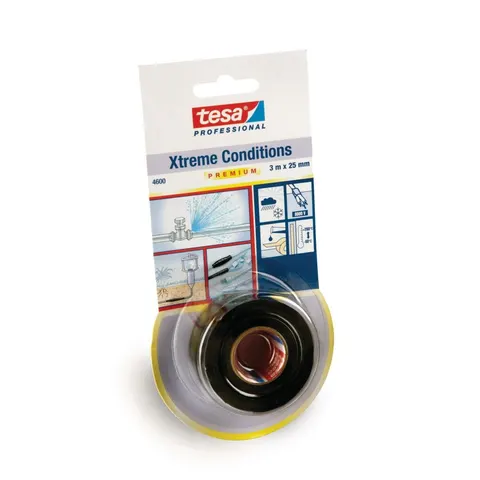 Taśma naprawcza samowulkanizująca tesa® XTREME CONDITIONS 3m x 25mm, czarna