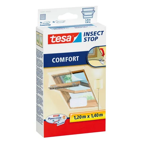 Tesa Moskitiera Do Okien Dachowych 1,2mx1,4m Biała