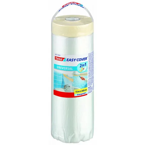 Folia malarska z taśmą tesa® 2 DNI 15m x 260cm