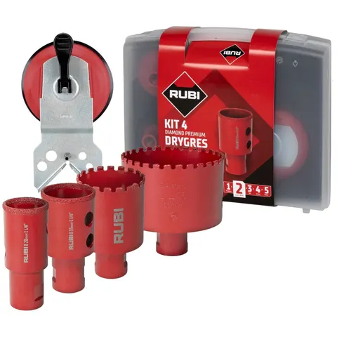 RUBI Zestaw 4 koronek DRYGRES PREMIUM