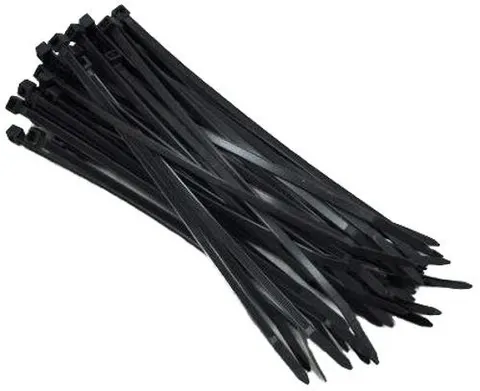 Opaski kablowe 250x4,8mm czarne CT 250-4,8-C, opk=100szt; TOOCB025004801 RADPOL