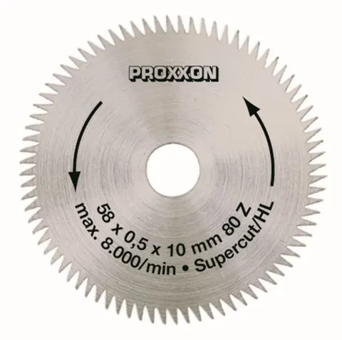 Tarcza 58/10mm super-cut PROXXON