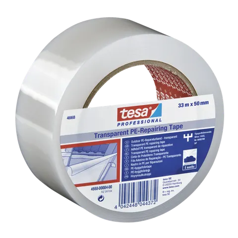 Taśma naprawcza do folii tesa® 33m x 50mm, przezroczysta