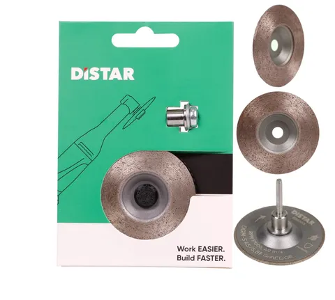 DISTAR Soft Edge 45mm Tarcza Diamentowa do Szlifowania + Trzpień
