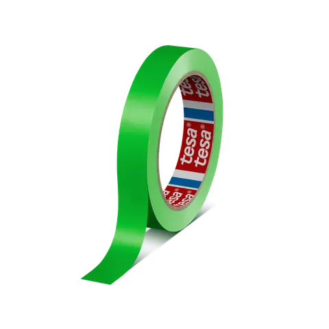 Taśma klejąca pakowa pcv tesa® 66m x 25mm, zielona